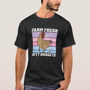 Camiseta Galinhas Fazendas, Bumbuns frescos