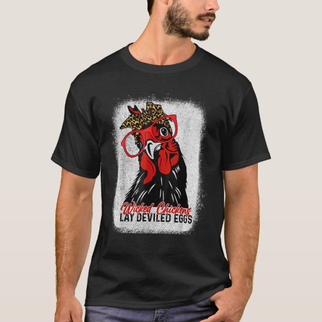 Camiseta Galinhas Molhadas Lay Efeito Branqueado De Ovos De (Frente)