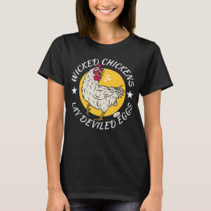 Camiseta Galinhas Molhadas Lay Ovos Devlados Fazenda de fra