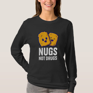 Camiseta Galinhas Nuggets Não Drogas