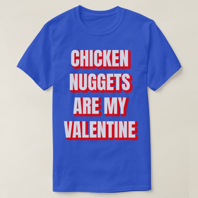 Camiseta Galinhas Nuggets São Meu Namorados (Frente do Design)
