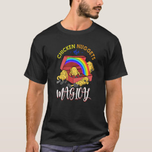 Camiseta Galinhas Nuggets São Um Nugget De Frango Arco-Íris