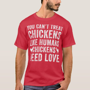 Camiseta Galinhas Precisam De Amor Quintal Engraçado Farmad