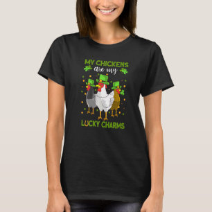 Camiseta Galinheiros São Meus Amuletos da Sorte Galinhas S