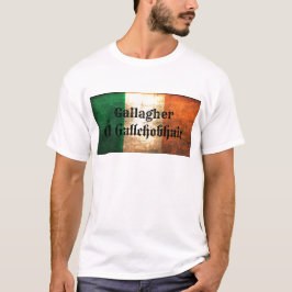 Camiseta Gallagher Irish Flag
