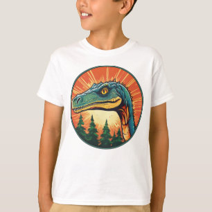 Camiseta Gallimimus - Camisa-T do Dinossauro Clássico