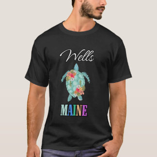 Camiseta Galls Beach Turtle Maine Vacation Family Trip