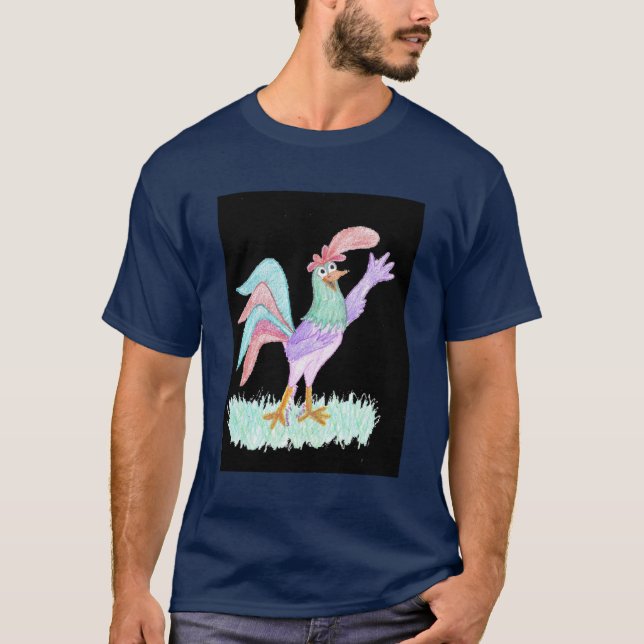 Camiseta Galo Cantando (Frente)
