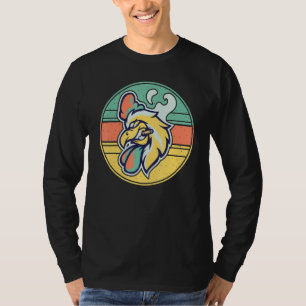 Camiseta Galo Cigarro Fumando Fazenda Animal Fazendeiro Fra