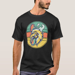 Camiseta Galo Cigarro Fumando Fazenda Animal Fazendeiro Fra