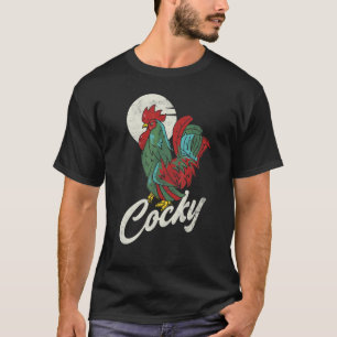 Camiseta Galo Cocky Para Galinha