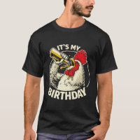 Galo de Bebida de Aniversário de Golpe de Cerveja