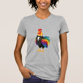 CAMISETA GALO DE SMOKING LGBT