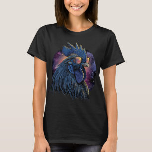Camiseta Galo Frango Óculos De Sol Frango Galo Com Óculos