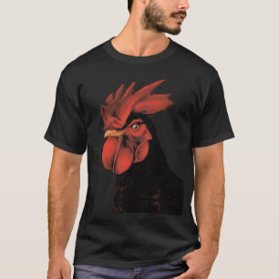 Camiseta Galo Majestoso Orgulho Real Retrato