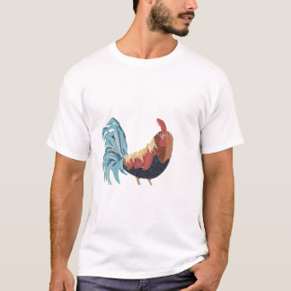 Camiseta galo pintado