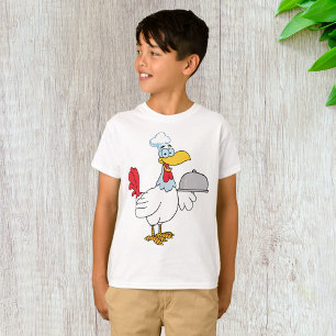 Camiseta Galo Servindo Comida