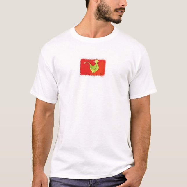 Camiseta Galo - sinal chinês (Frente)