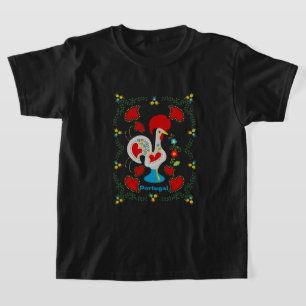 Camiseta Galo tradicional de Barcelona em branco