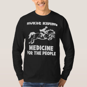 Camiseta Galope para a Alegria - Cavalo é Medicina para as