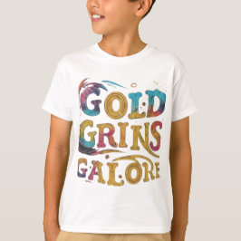Camiseta Galore de Grãos Dourados