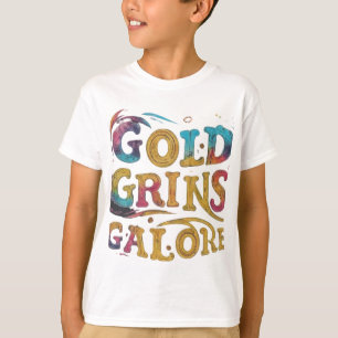 Camiseta Galore de Grãos Dourados