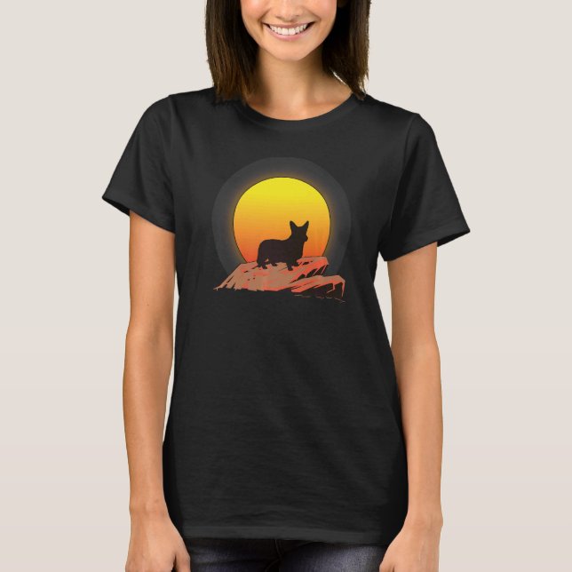 Camiseta Galsh Corgi Dog Breed 5 (Frente)