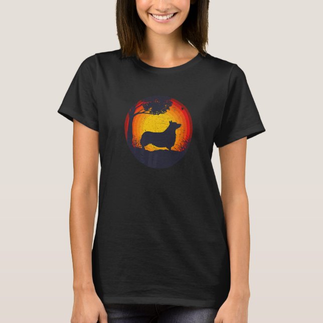 Camiseta Galsh Corgi Dog Breed 76 (Frente)