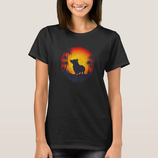 Camiseta Galsh Corgi Dog Breed 78 (Frente)