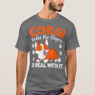 Camiseta Galsh Corgi Dog Lover Puppy Owner Corgi Breeder Pu