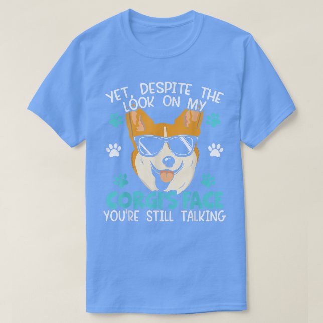 Camiseta Galsh Corgi Dog Lover Puppy Owner Corgi Breeder Pu (Frente do Design)