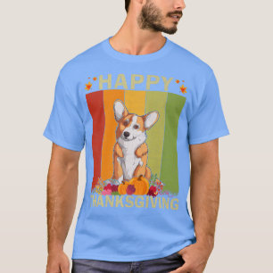 Camiseta Galsh Corgi Dog Retro Graphic Family Matching Thin