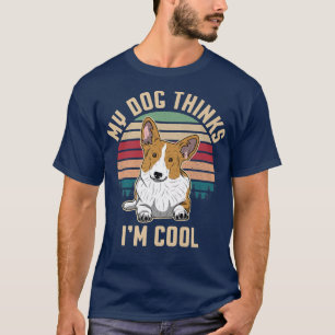 Camiseta Galsh Corgi Dog Vintage Premium T-Shirt Copy