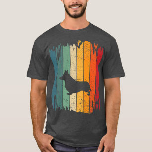 Camiseta Galsh Corgi Dog Vintage Retro 70s 80s Lover