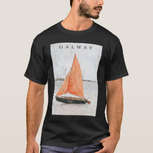 Camiseta Galway Ireland Roupa Irish Roots Ireland Galway