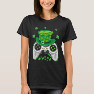 Camiseta Gam de Dia de São Patrício do Jogador Shamrock do 