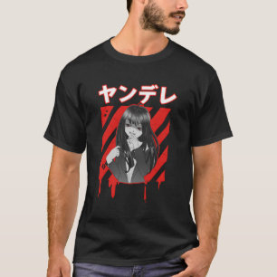 Camiseta Gama de Animação Isekai Isekai, Cute Yandere Japon