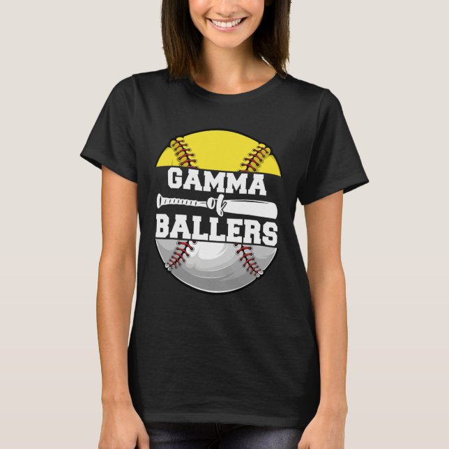 Camiseta Gama de Llers engraçado Softll vender avó (Frente)