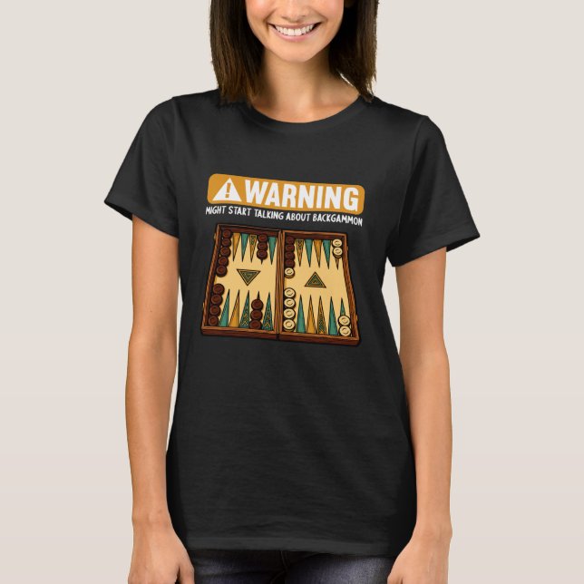 Camiseta Gamão Engraçado (Frente)