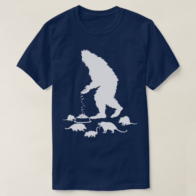 Camiseta gambá 1 (Frente do Design)