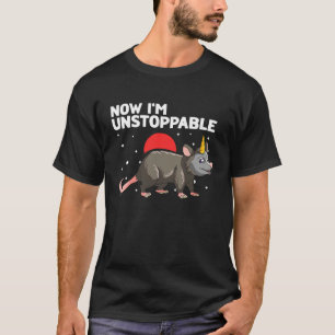 Camiseta Gambá Agora eu sou imparável e Guaxinim 1