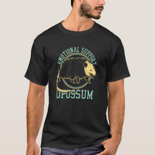 Camiseta Gambá de Apoio Emocional Amante de Animais Novela
