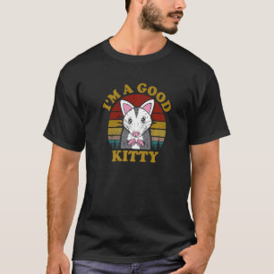 Camiseta Gambá Eu Sou um Gatinho Bom Possum Meme Gambá Retr