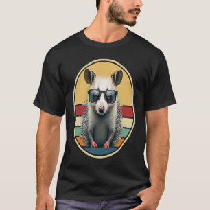 Camiseta Gambá Roupa Retro Legal Animal Come Lixo Possum