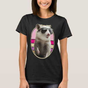 Camiseta Gambá Roupa Retro Legal Animal Come Lixo Possum