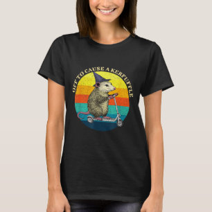 Camiseta Gambá vai causar uma confusão sarcástico selvagem