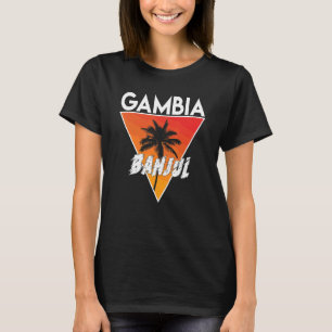 Camiseta Gâmbia Com Cores Ensolaradas