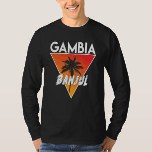 Camiseta Gâmbia Com Cores Ensolaradas