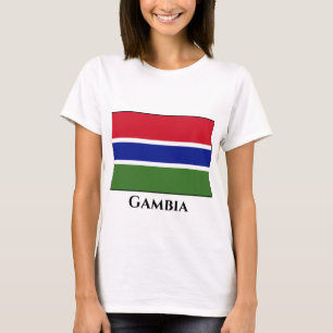 Camiseta Gâmbia Flag