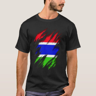 Camiseta Gâmbia Flag